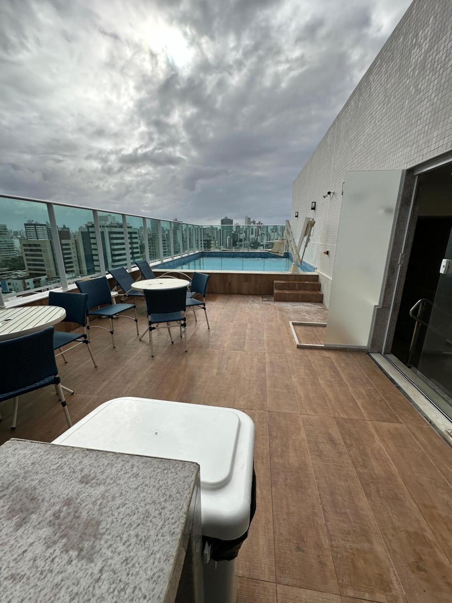 Apartamento Smart Sol Costa Azul Salvador Buitenkant foto